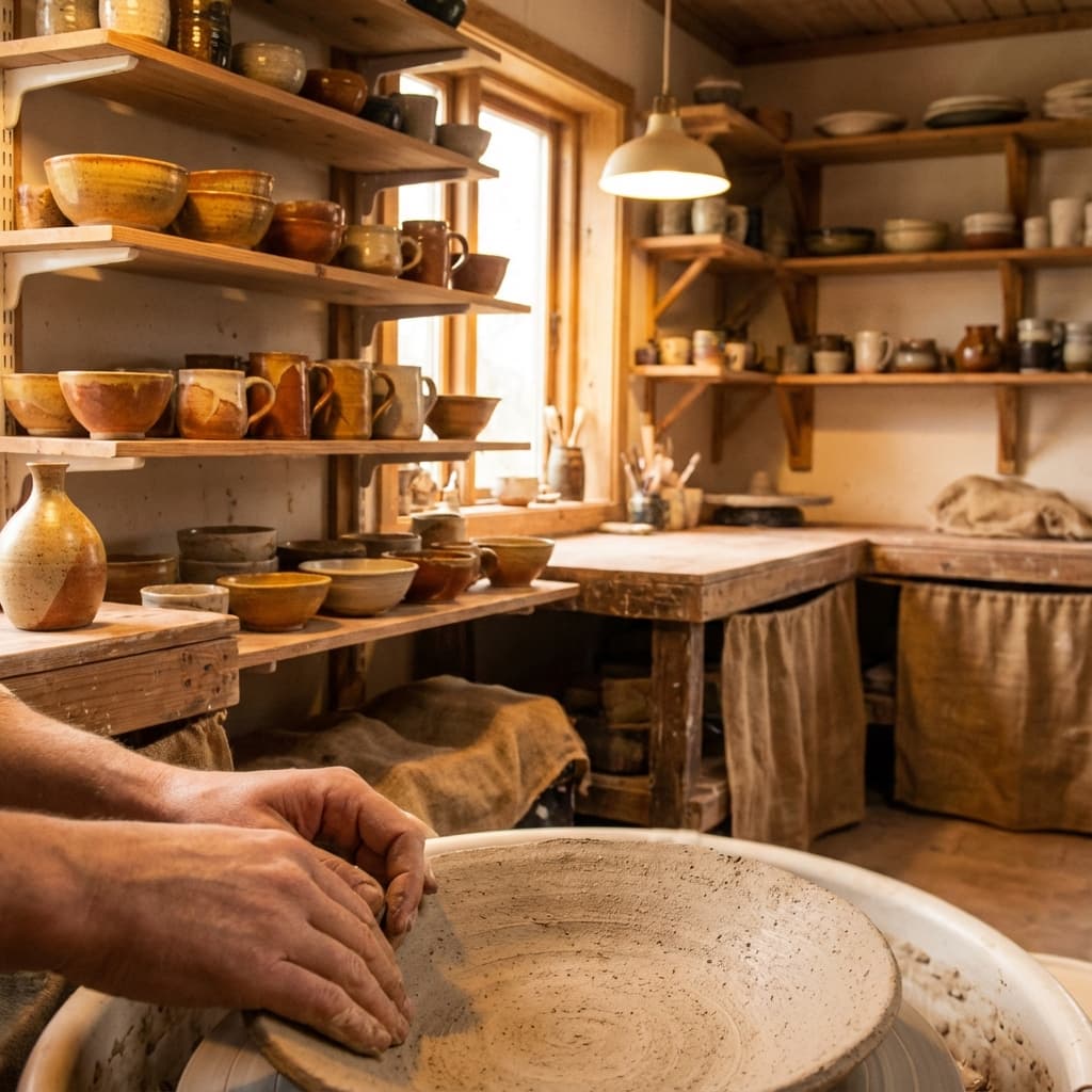 Cerámica artesanal hecha a mano - B&A de barro y amor
