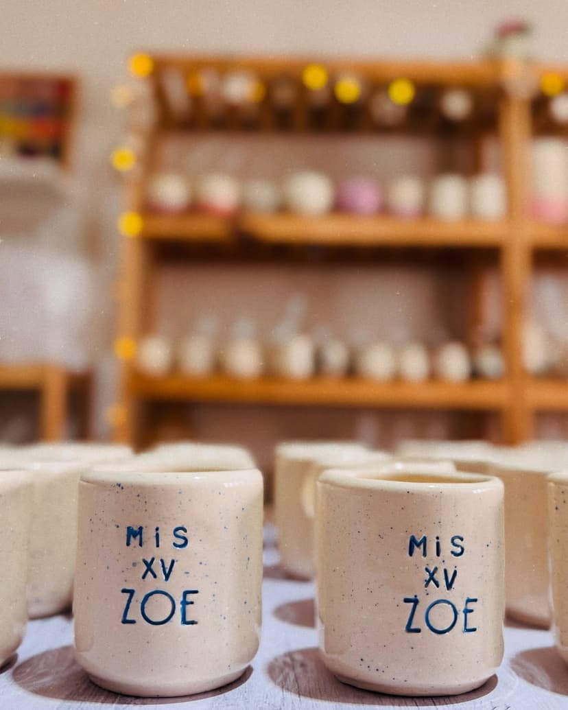 Taza Rústica Marrón